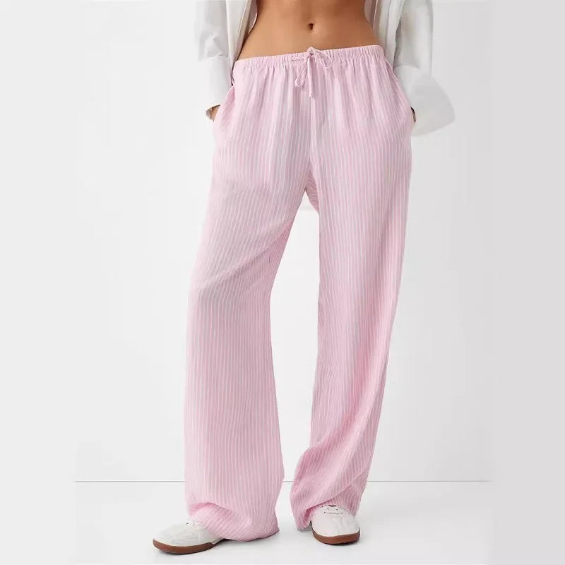FREDEGUND I GESTREIFTE BAGGY PANTS