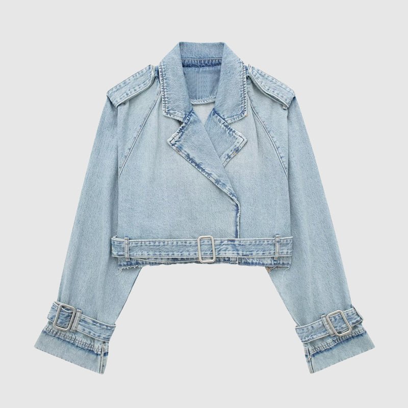 FLORINDE I KLASSISCHE JEANSJACKE