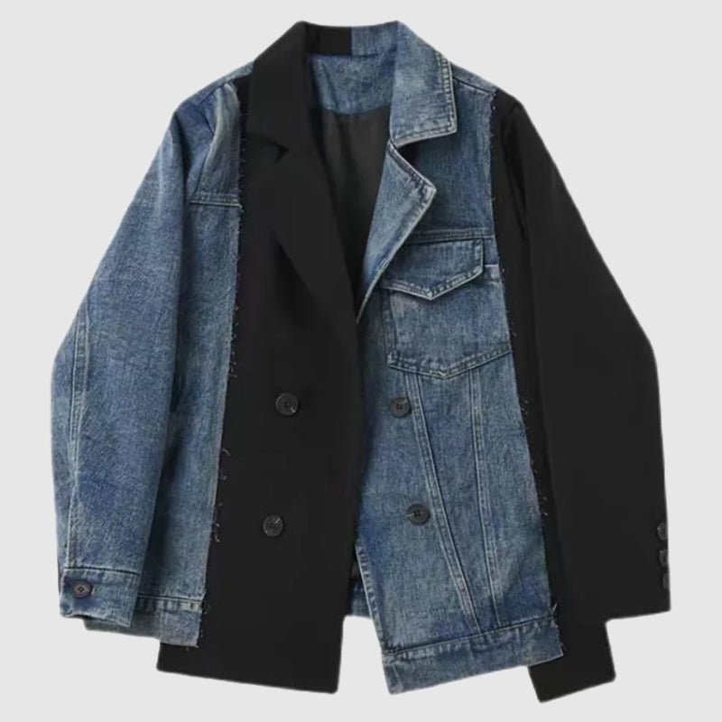 YSBERTA I JEANS-PATCHWORK-JACKE