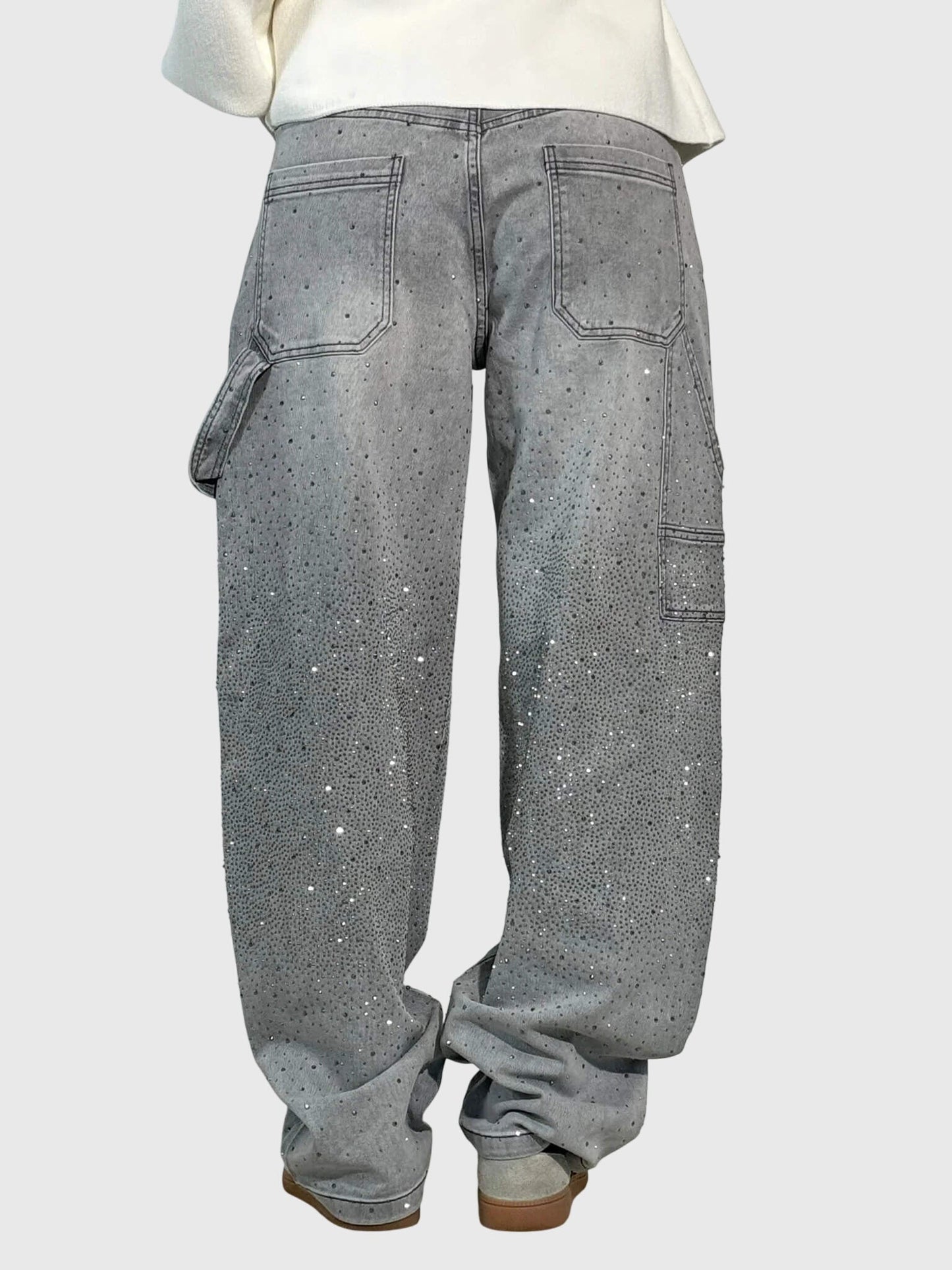 Stella™ Diamond-Embellished Trousers