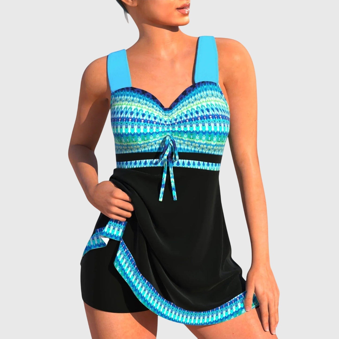 Vibrant Two-Piece Swim Set