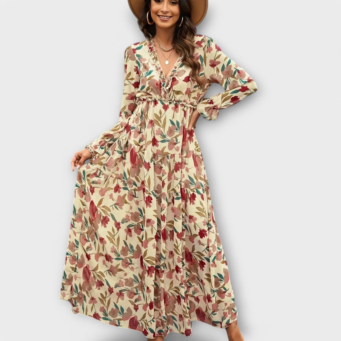 Ynah | Sophisticated Maxi Dress