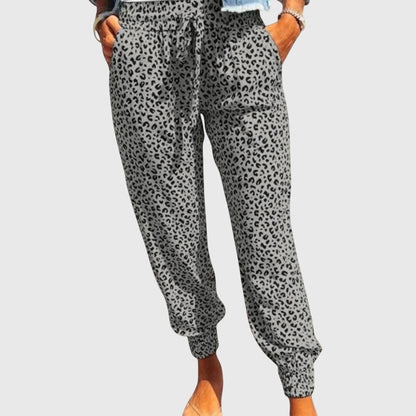 Feli - Wide-Leg Leo Pants