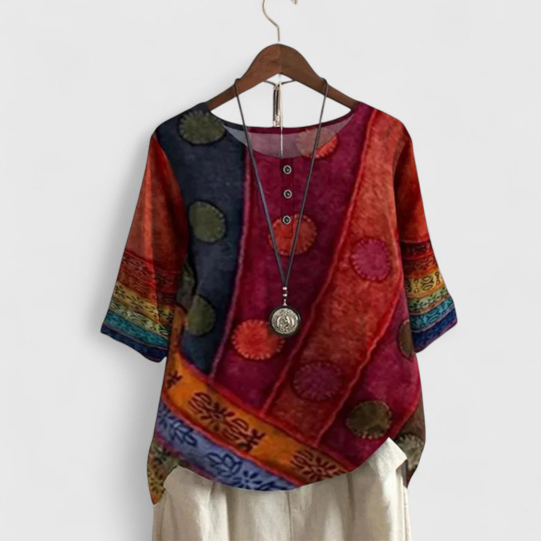 Auralie | Chic Bohemian Blouse