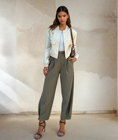 MARGUND I ELEGANTE HOCHTAILLIERTE HOSE