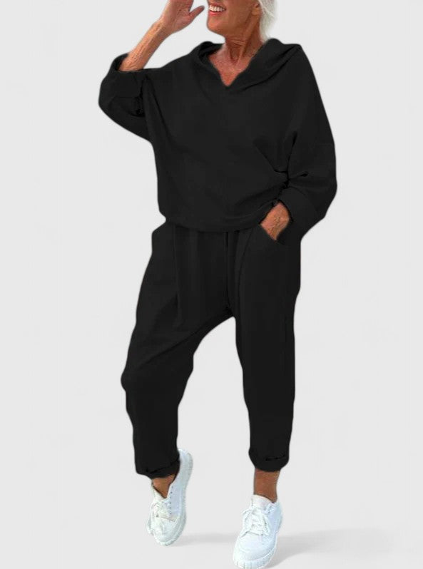 Sally | Cozy Hooded Sweatshirt Ensemble