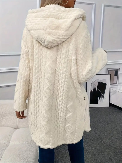 Linda | Fleece-Kapuzenjacke