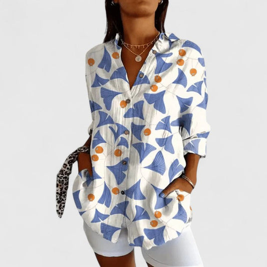 Katarine | Chic Floral Blouse