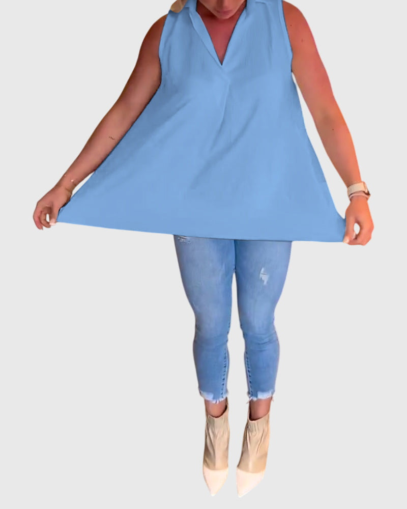 Lina™ Sleeveless Blouse