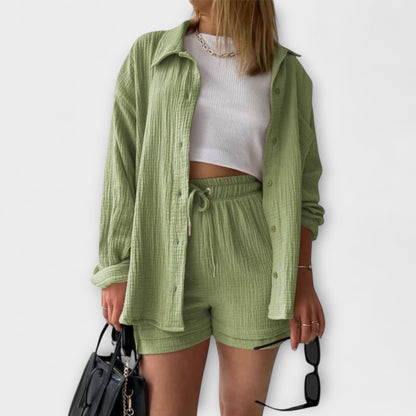 Roselina | Chic Top and Bottom Set