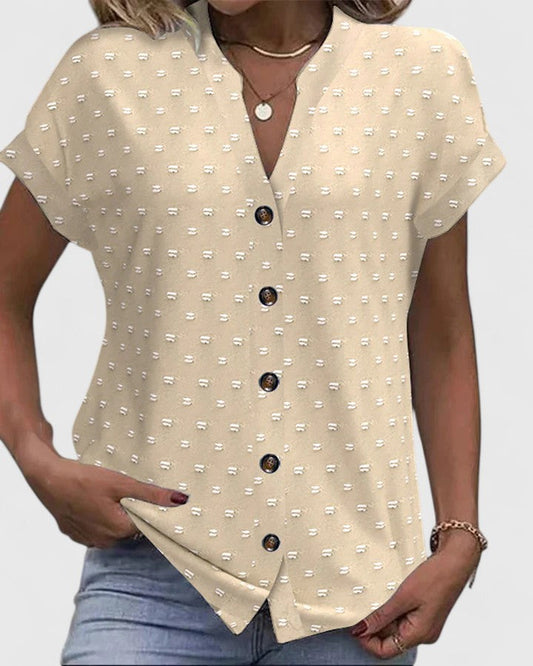 Miles | Cozy V-Neck Tee