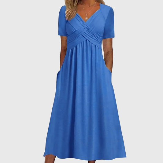 Viola™ | Tummy Control Midi Dress