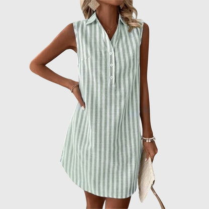 Neva™ Striped Shirt Dress