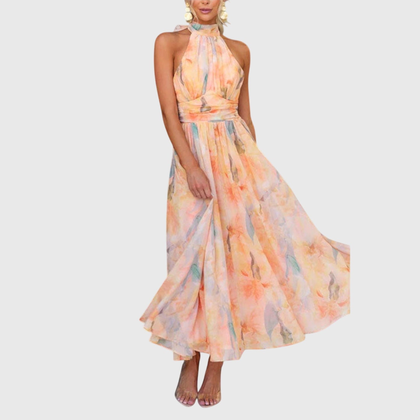 Halter Neck Maxi Dress™