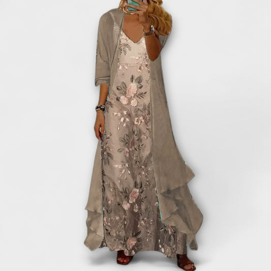 Bryleigh | Chic Two-Piece Maxi Dress Set