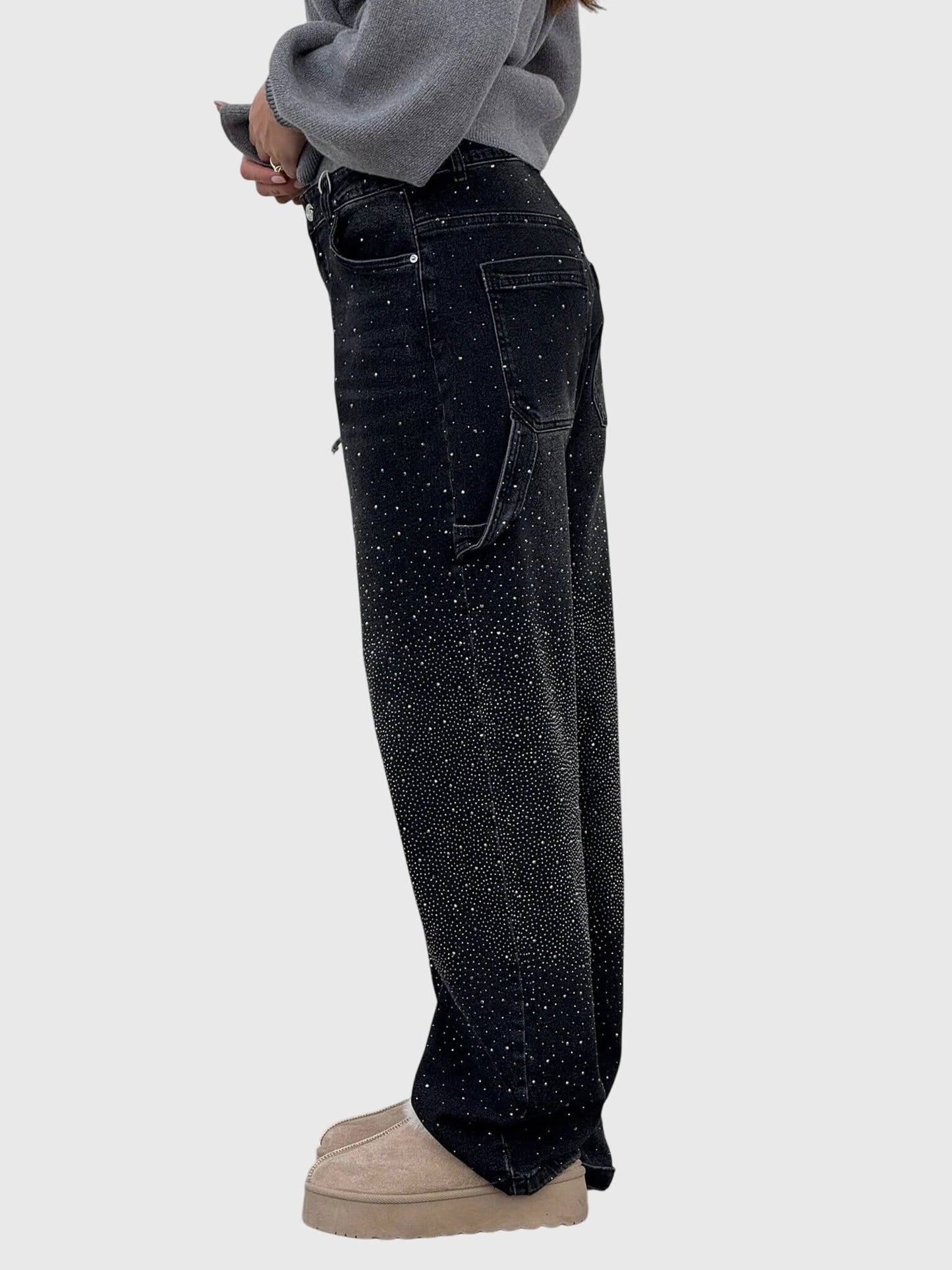 Stella™ Diamond-Embellished Trousers