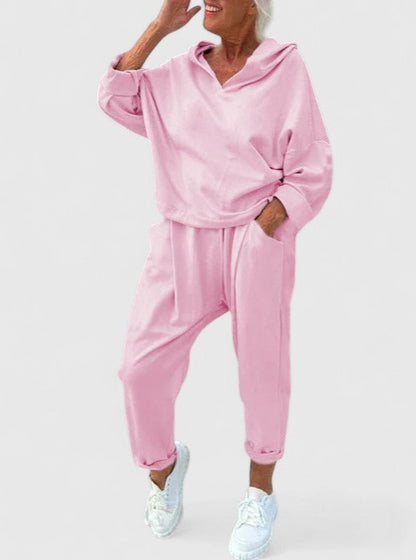 Sally | Cozy Hooded Sweatshirt Ensemble
