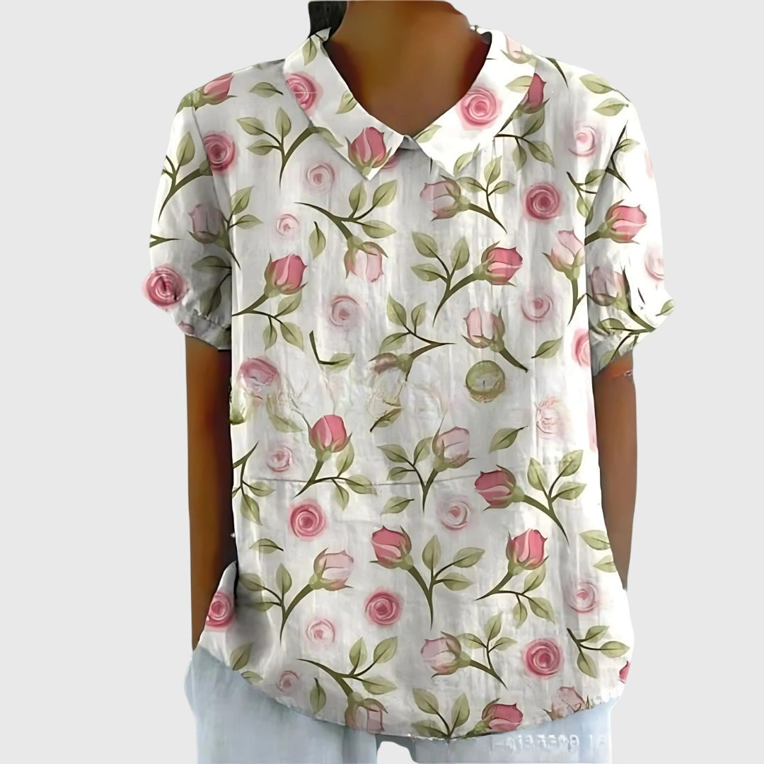 Jenna™ Floral Print Blouse