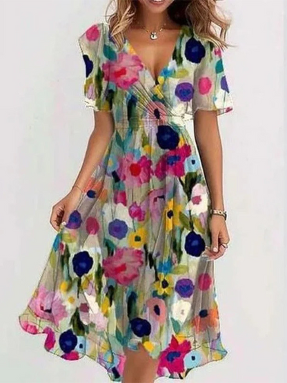 Matilda™ | Summer Dress Featuring Belly Coverage