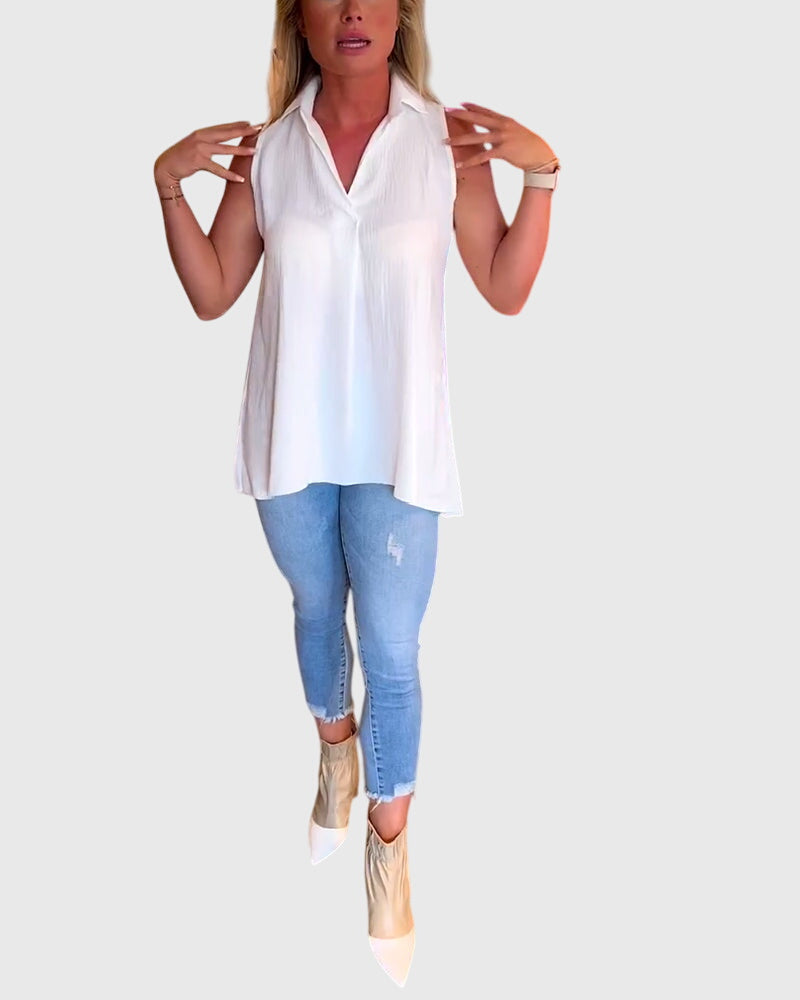 Lina™ Sleeveless Blouse