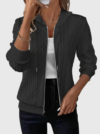Lena™ Zippered Hoodie