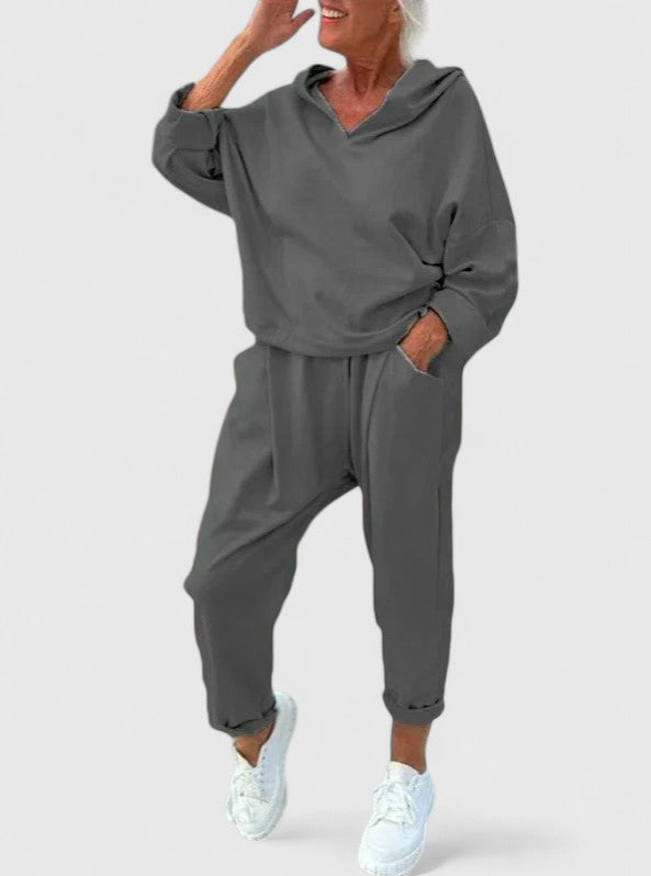 Sally | Cozy Hooded Sweatshirt Ensemble