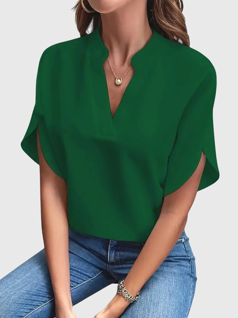 Beatrix™ | Luxuriously Soft V-Neck Top
