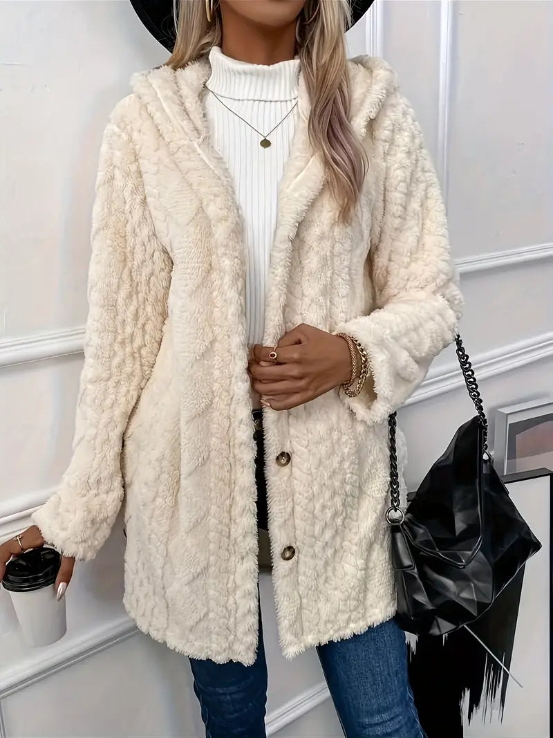 Linda | Fleece-Kapuzenjacke