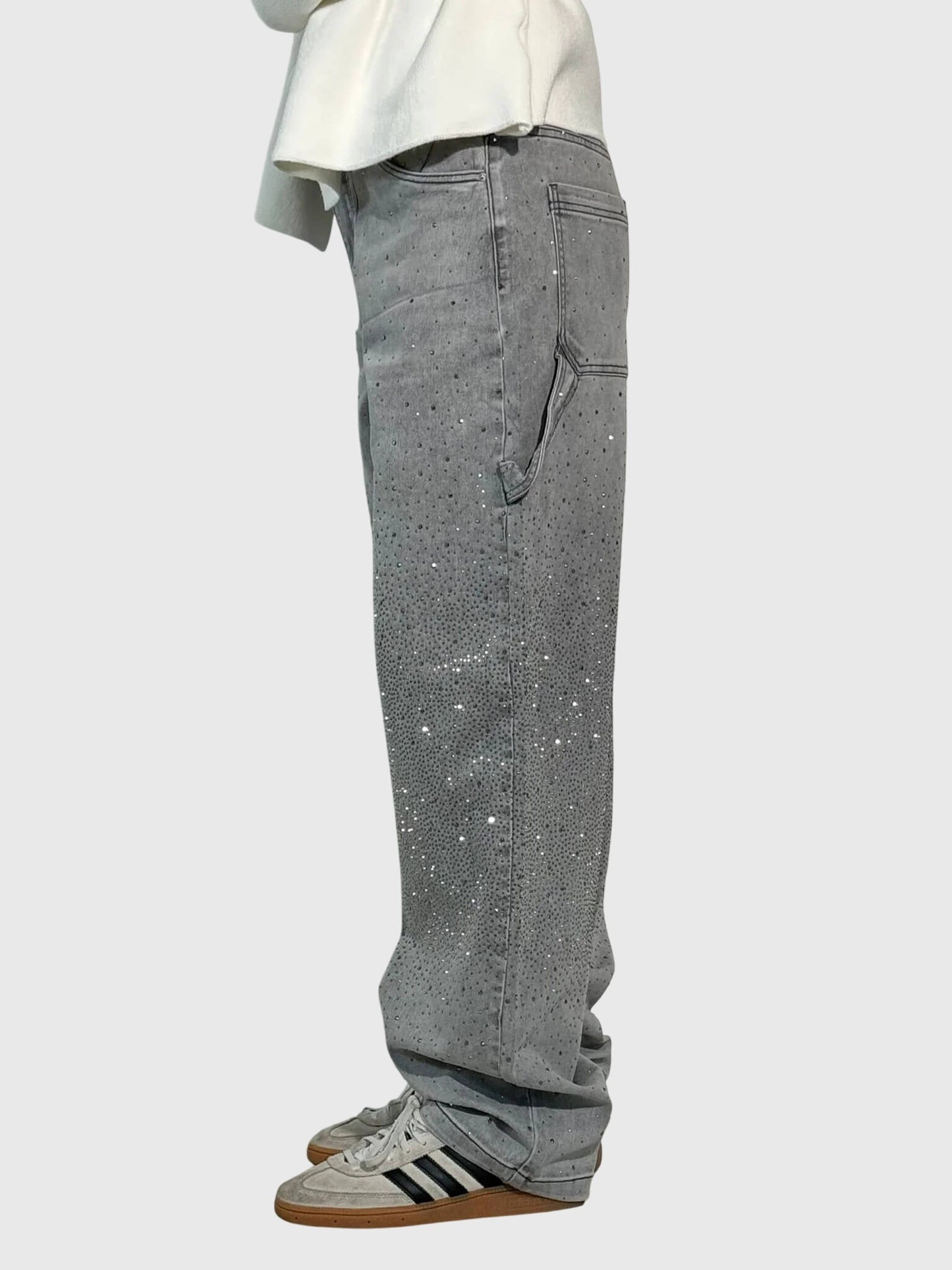 Stella™ Diamond-Embellished Trousers