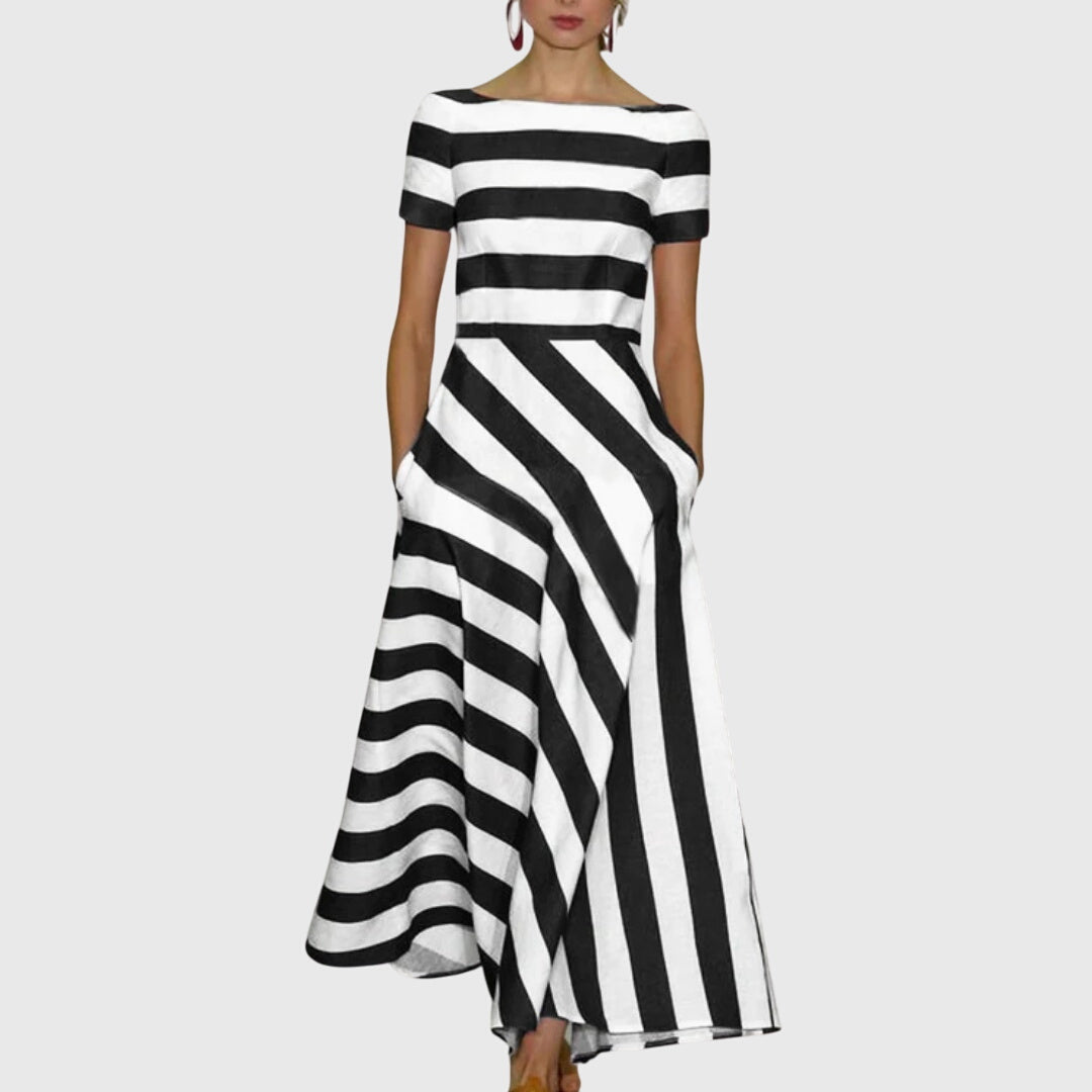Carly™ Striped Dress - Stylish & Chic