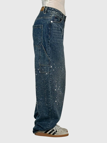 Stella™ Diamond-Embellished Trousers