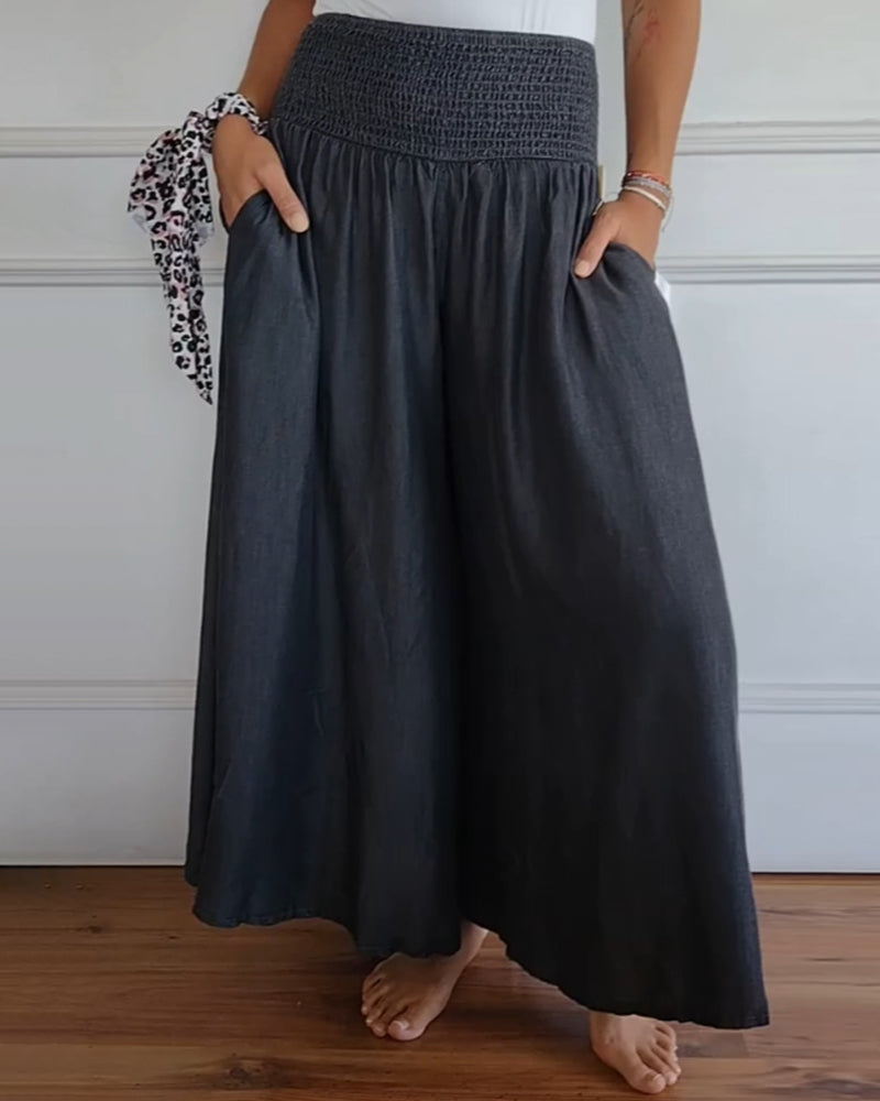 Amalia | Hose mit Gummizug in der Taille