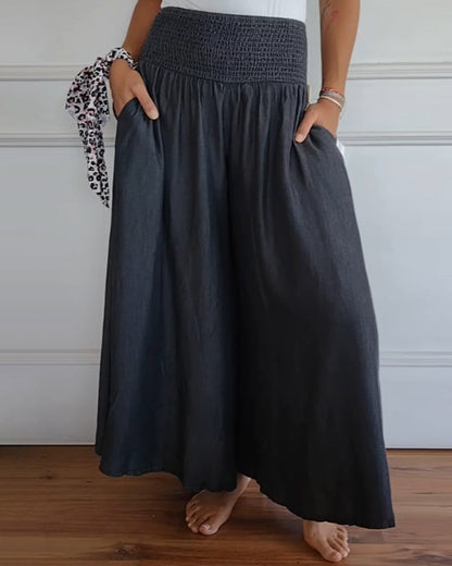 Amalia | Hose mit Gummizug in der Taille