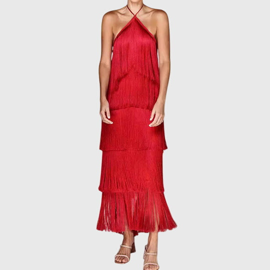 Artiselle™ - Tassel-Embellished Dress