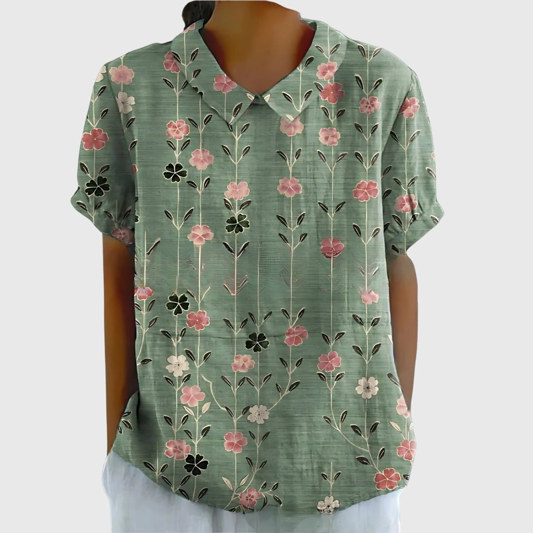 Jenna™ Floral Print Blouse