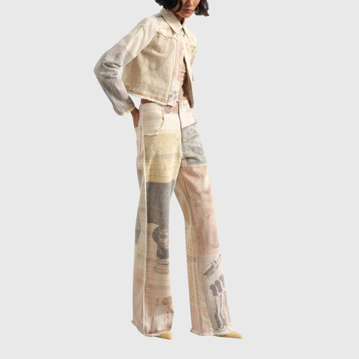 Alma - Oversized Denim Jeans