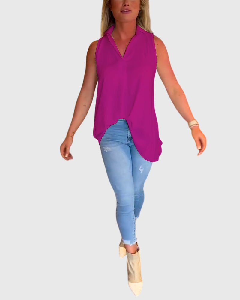 Lina™ Sleeveless Blouse