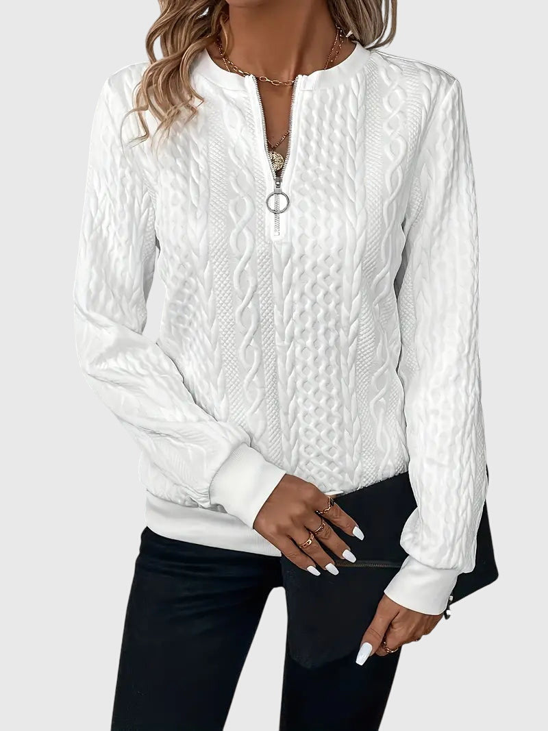 Nora™ Zippered Sweater