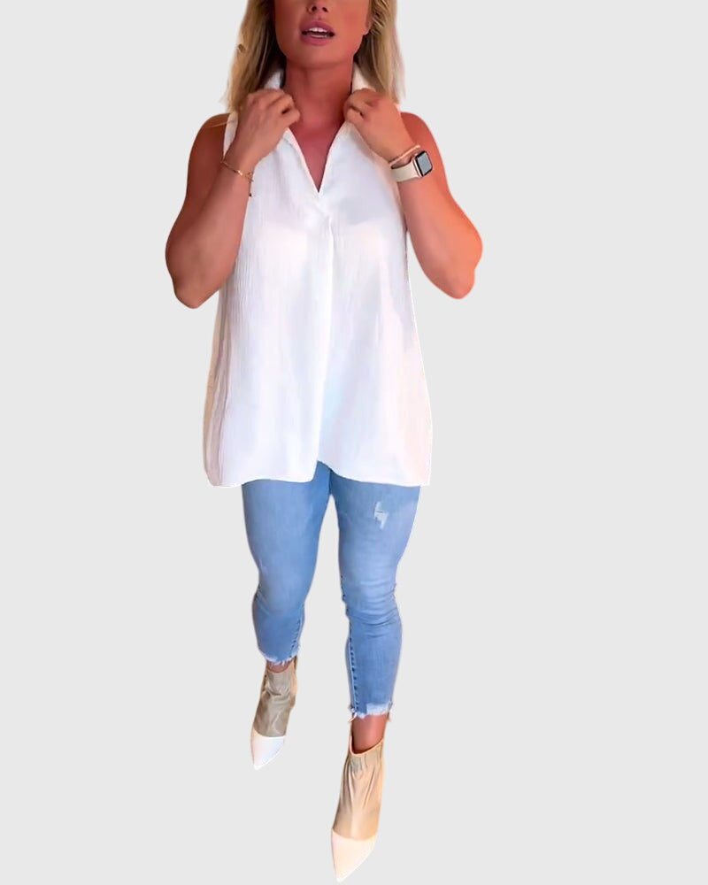 Lina™ Sleeveless Blouse