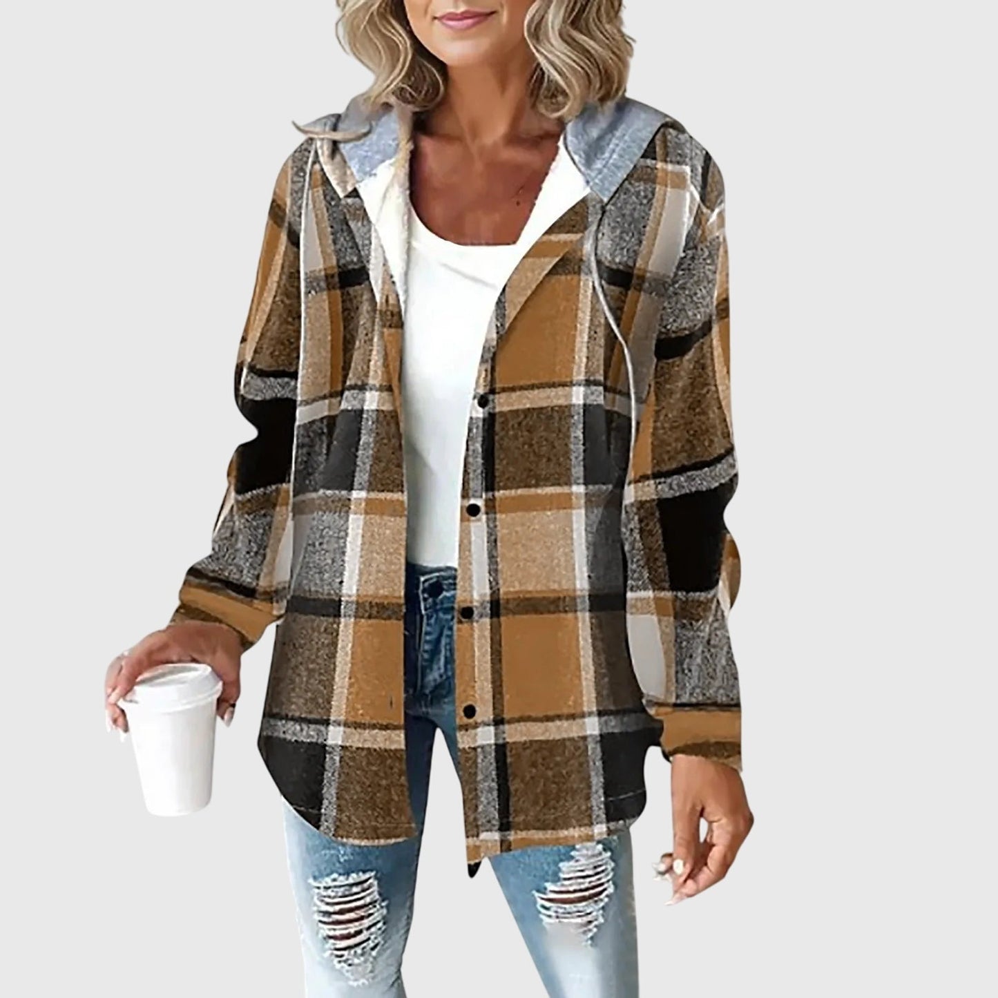 Martina™ Women's Mesh Jacket with Button Placket
