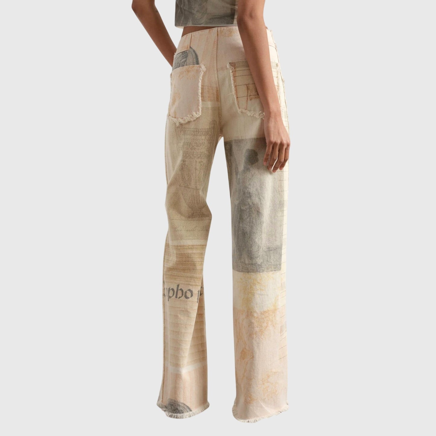 Alma - Oversized Denim Jeans