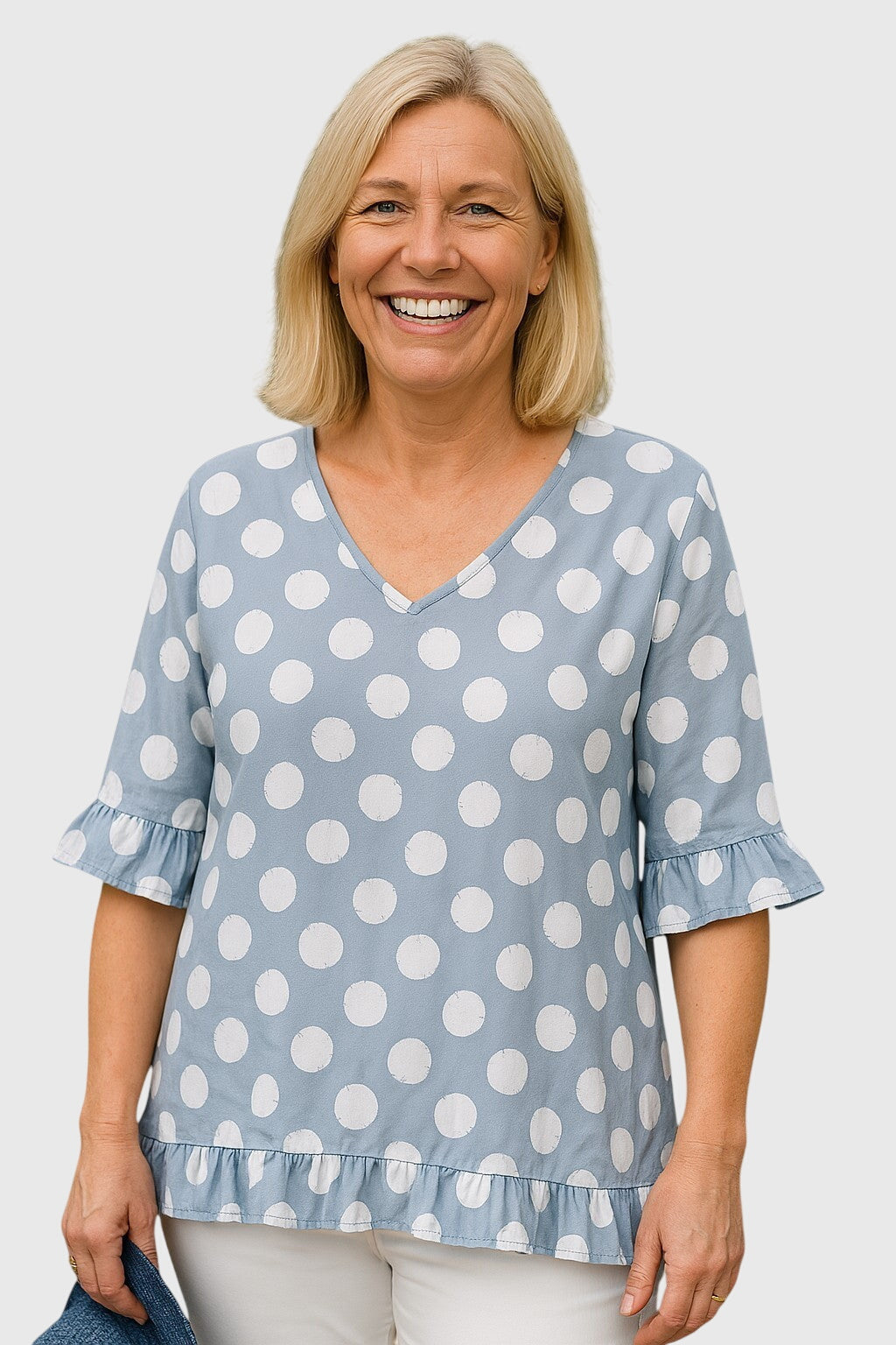 Eira™ Blue Blouse