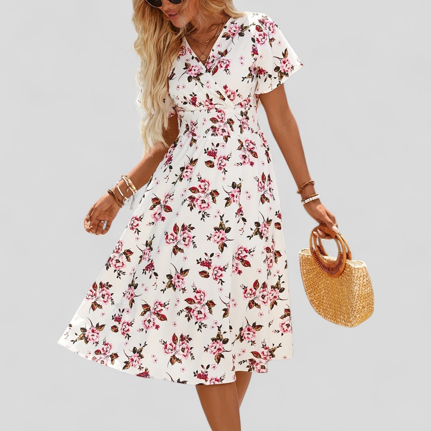 Gretalise | Relaxed Summer Midi Dress for Ultimate Comfort