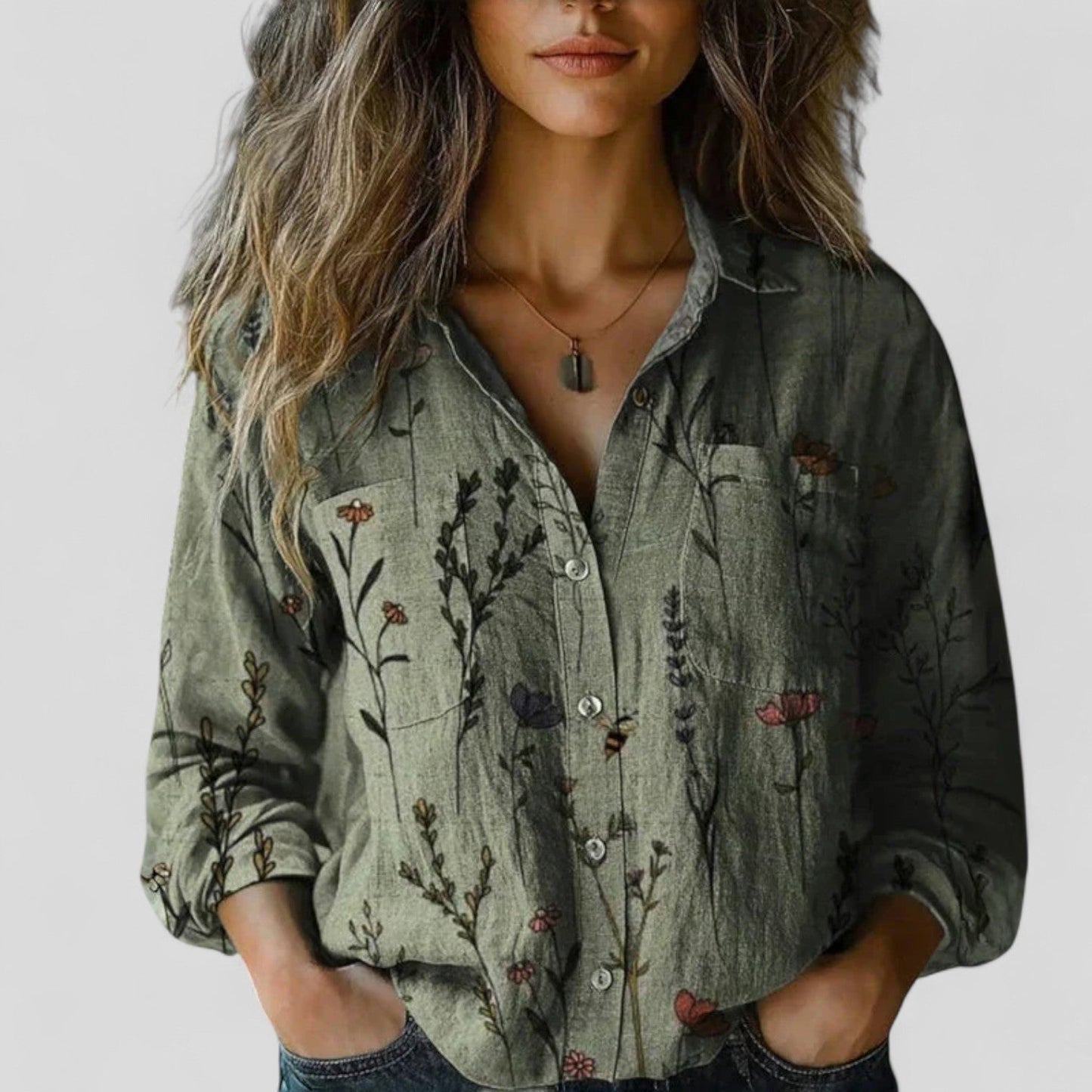 Lorenhilde | Cozy Blouse Top