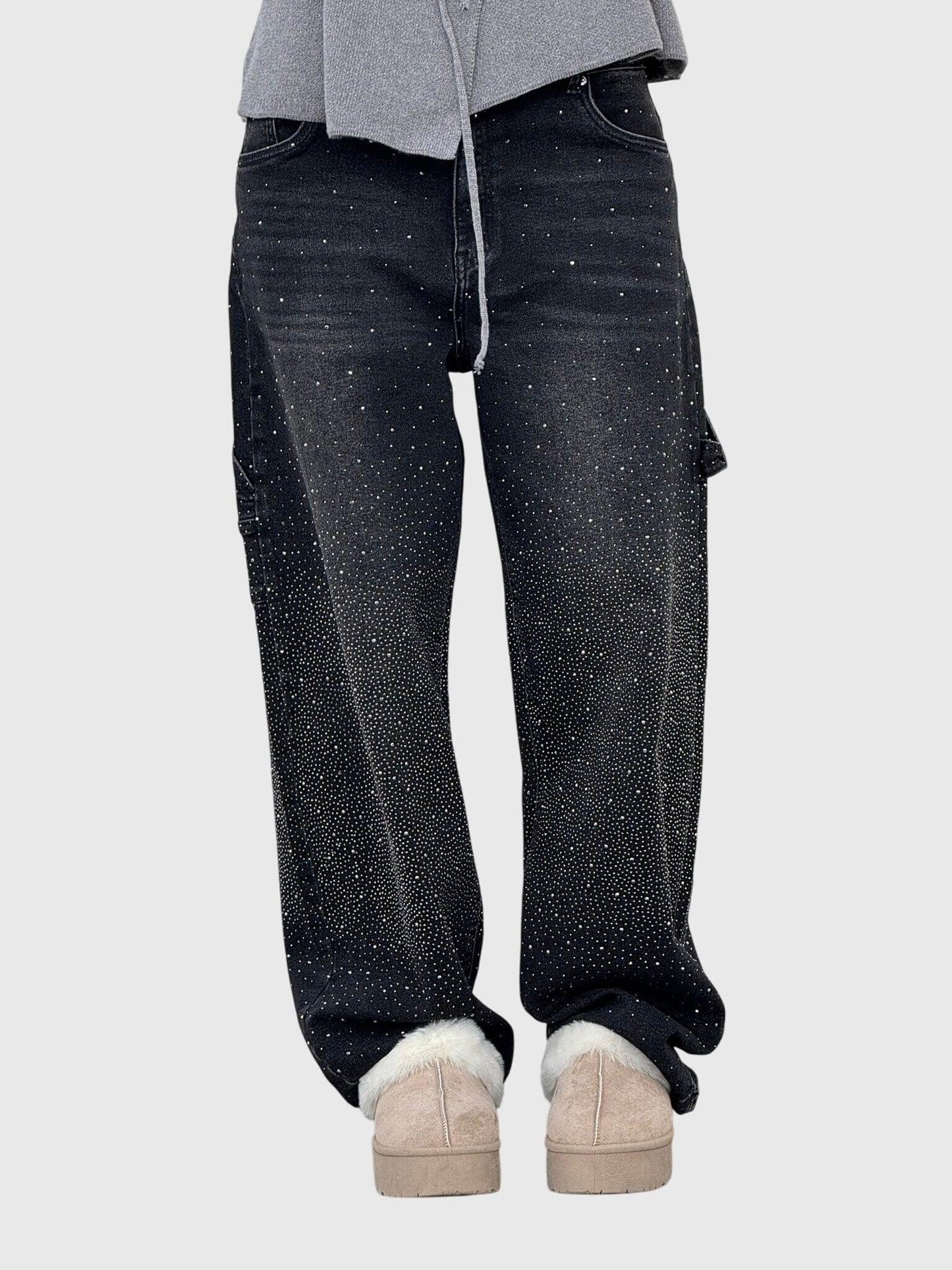 Stella™ Diamond-Embellished Trousers