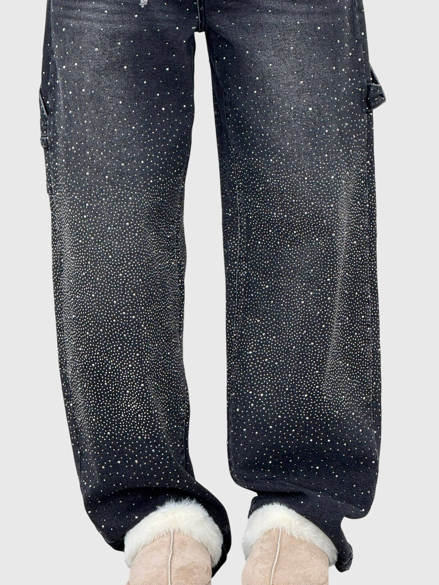 Stella™ Diamond-Embellished Trousers