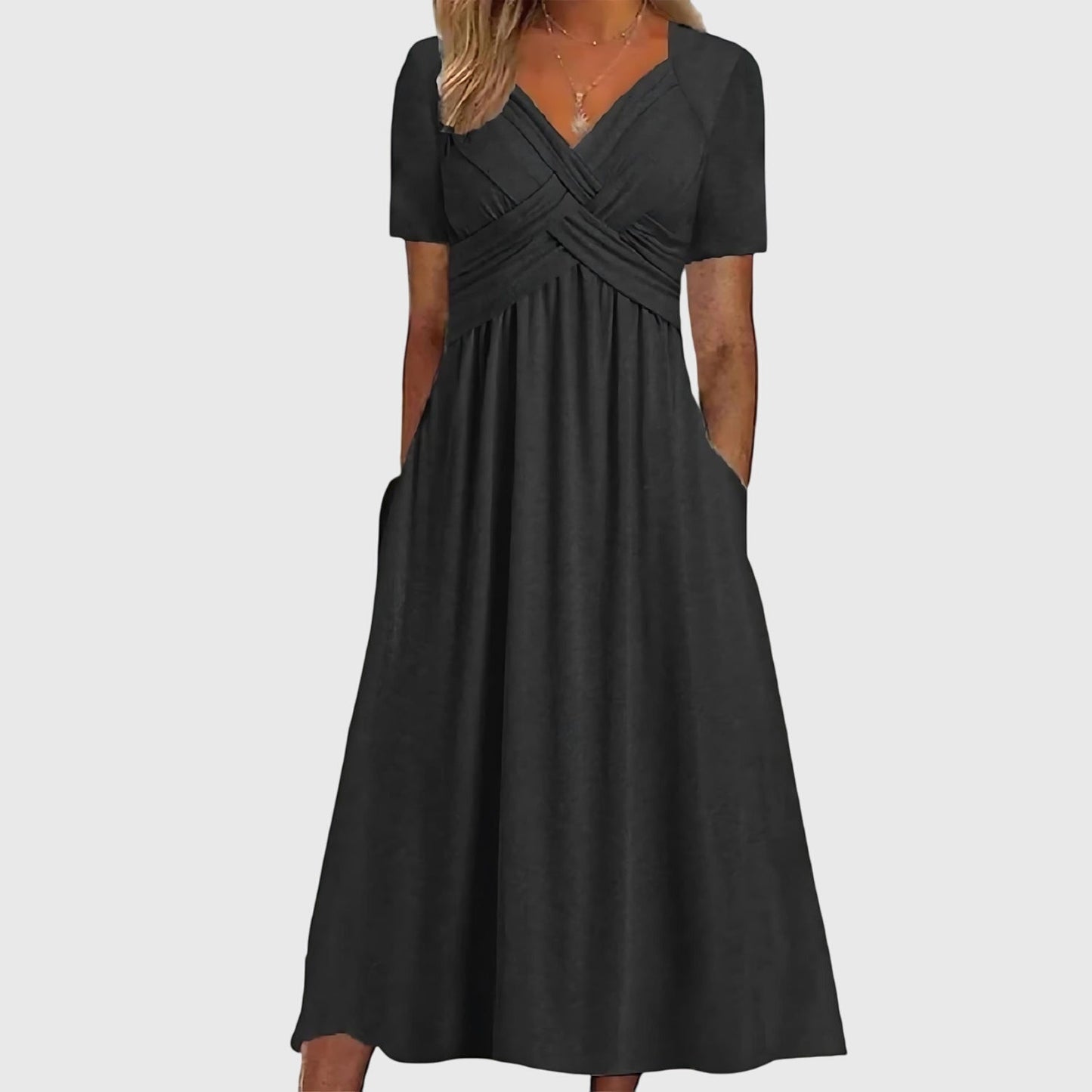 Viola™ | Tummy Control Midi Dress