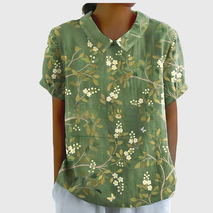 Jenna™ Floral Print Blouse