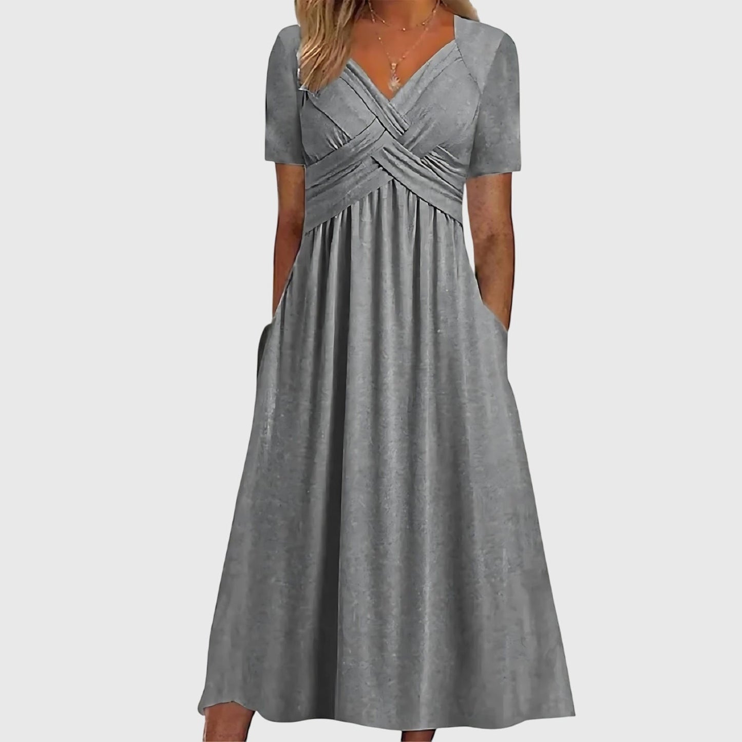 Viola™ | Tummy Control Midi Dress