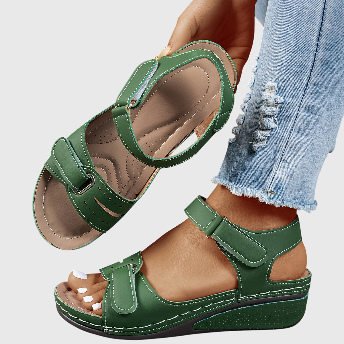Crystal™ Orthopedic Sandals for Ultimate Comfort